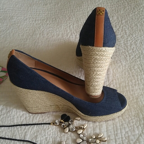 Coach Shoes - Coach denim espadrilles. Just stunning.